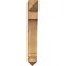 Ekena Millwork Imperial Arts & Crafts Rough Sawn Bracket, Western Red Cedar, 4"W x 14"D x 26"H BKT04X14X26IMP03RWR - alternate 4